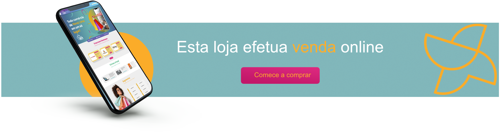 Essa loja efetua venda online